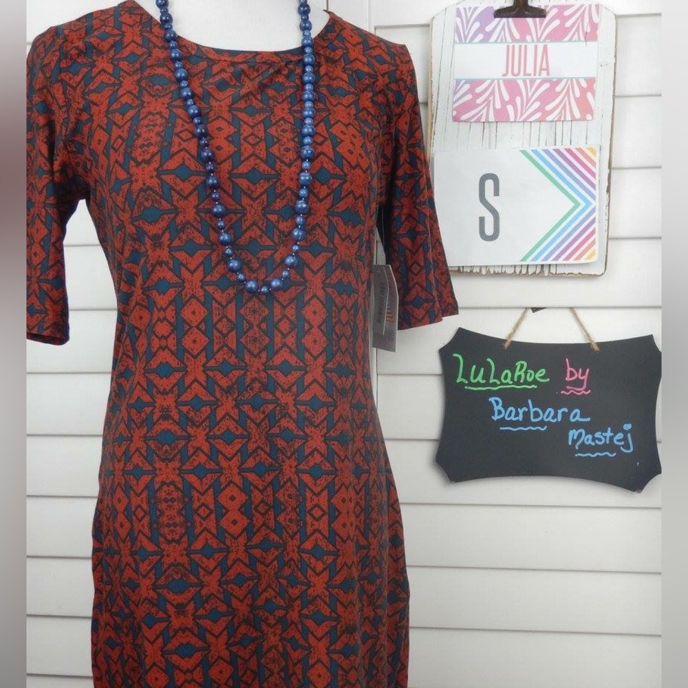 NWT- LuLaRoe Julia dress- size small
